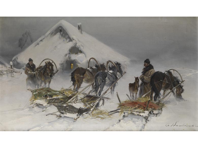 Czeslaw Wasilewski 1875 1946 Hampel Kunstauktionen