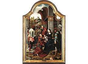 Detailabbildung:  Jan Van Dornicke, Meister von 1518, zug.