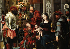 Detailabbildung: Jan Van Dornicke, Meister von 1518, zug.