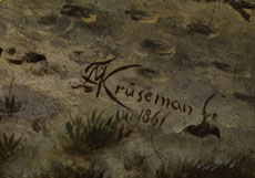 Detail images: Frederik Marinus Kruseman, 1816 Haarlem - 1882 Brüssel
