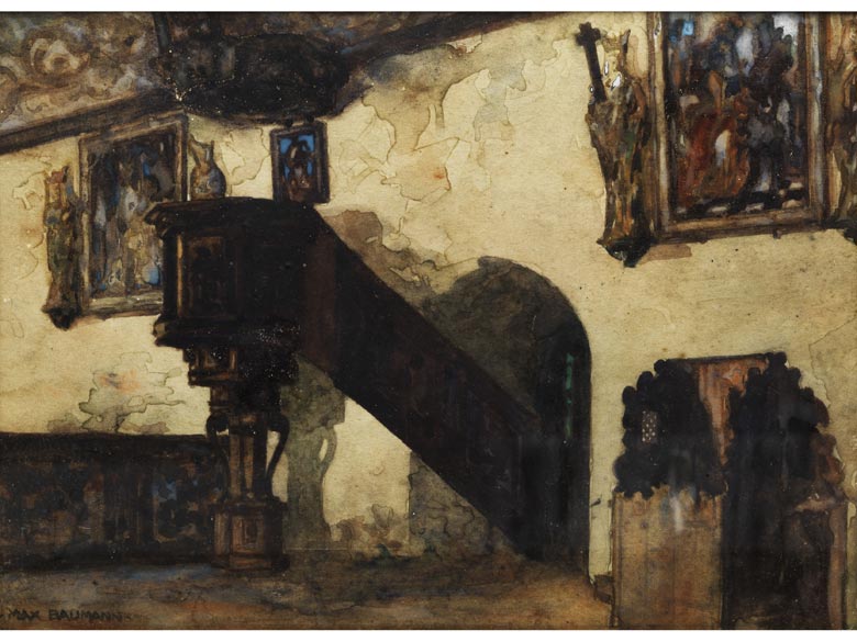 Max Baumann, 1884 1939 Hampel Kunstauktionen