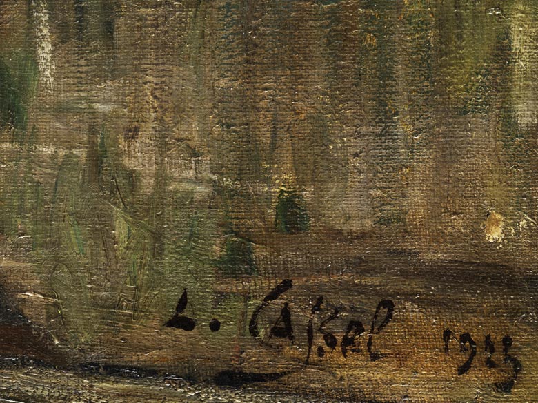 L. Cassel, Belgischer Maler des 20.