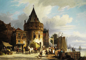 Detailabbildung: Willem Koekkoek, 1839 - 1890