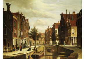 Detail images:  Willem Koekkoek, 1839 - 1890