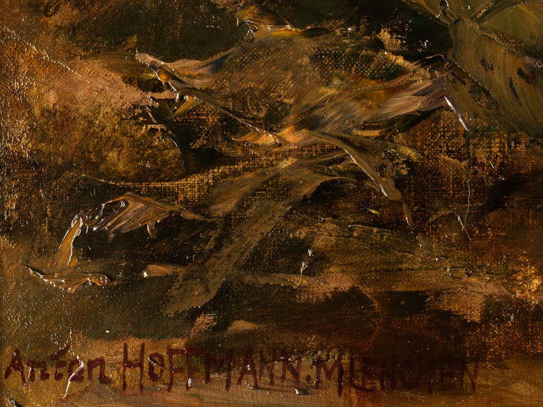 Anton Hoffmann, 1863 1938 Hampel Kunstauktionen