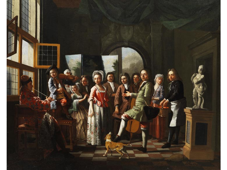 Kunststil Im 17 Und 18 Jahrhundert Maler des 18. Jahrhunderts - Hampel Kunstauktionen