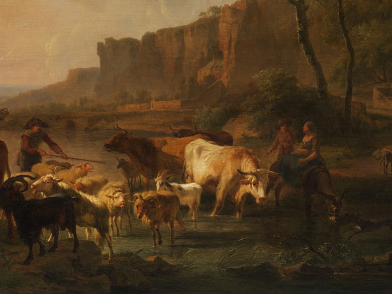 Balthasar Paul Ommeganck, 1755 Antwerpen 1826 Antwerpen Hampel