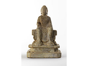 Detailabbildung:  Sitzender Buddha