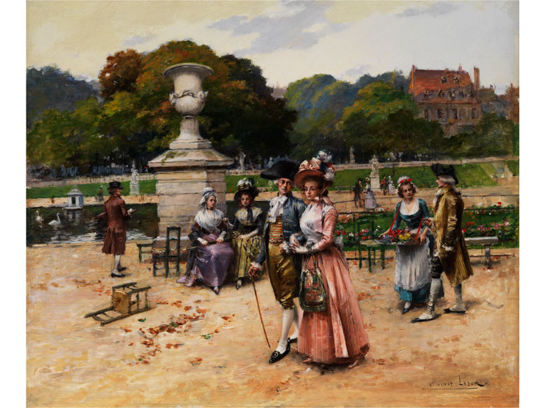 Henri Victor Lesur, 1863 1900 Hampel Kunstauktionen