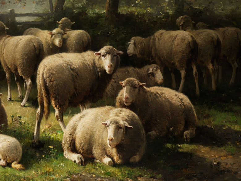 Jan David Col 1822 1900 Und Cornelis Van Leemputten 1841 1902 Hampel Kunstauktionen