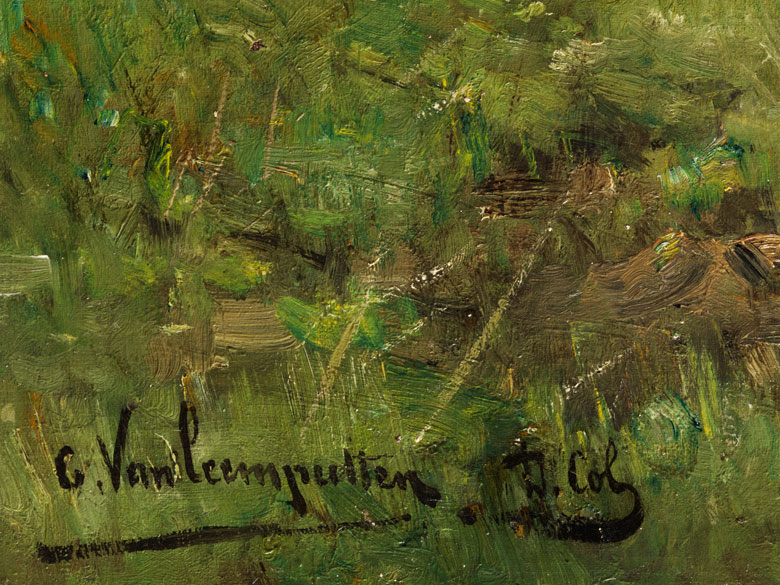 Jan David Col 1822 1900 Und Cornelis Van Leemputten 1841 1902 Hampel Kunstauktionen