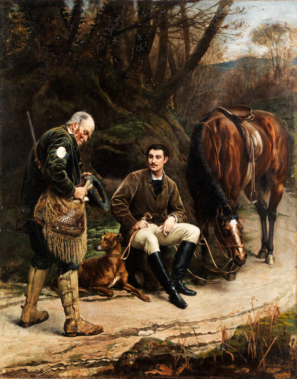 HippolyteDominique Berteaux, 1843 Saint Quentin 1928 Hampel