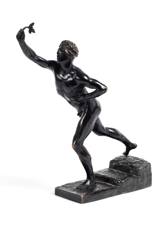 Max Kruse, deutscher Bildhauer des 19./ 20. Jahrhunderts Hampel