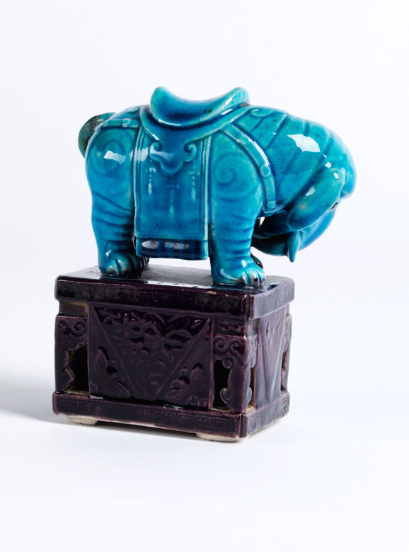 Porzellan Fingerhut - Afrikanischer Elefant Als Sammlerstück!