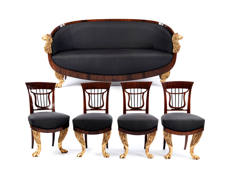 Außergewöhnliche Empire-Garnitur - Hampel Kunstauktionen