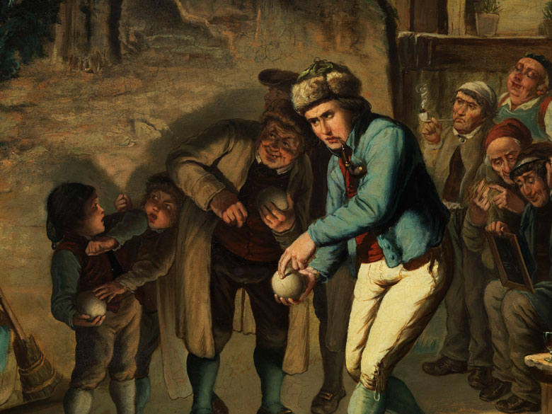 Carl Schleicher, Wiener Maler, erwähnt zwischen 1859 und 1871 Hampel