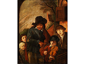 Maler in Stilnachfolge der holländischen Malerei  um Teniers oder Brouwer