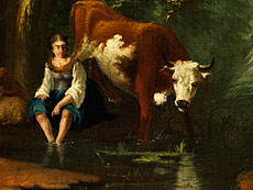 Detailabbildung: Maler des 17./ 18. Jahrhunderts, in der Stilnachfolge von Nicolaes Berchem