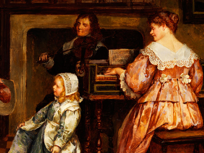 Henry Gillard Glindoni, 1852 London 1913 Hampel Kunstauktionen