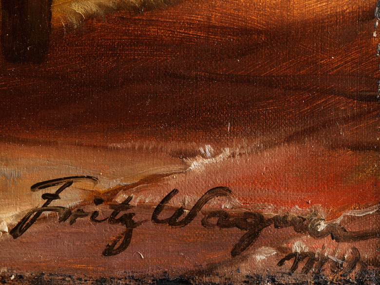 Fritz Wagner, 1896 München 1939 München Hampel Kunstauktionen