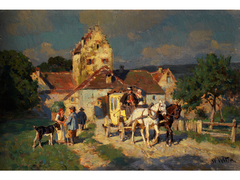 Wilhelm Velten, 1847 St. Petersburg 1929 München Hampel Kunstauktionen