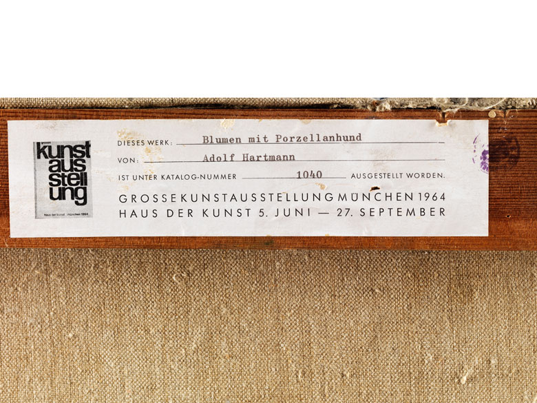 Adolf Hartmann, 1900 1972 München Hampel Kunstauktionen