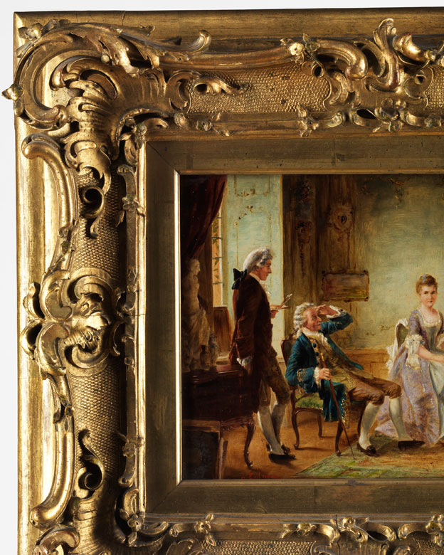 Otto Wilhelm Erdmann, 1834 Leipzig 1905 Düsseldorf Hampel