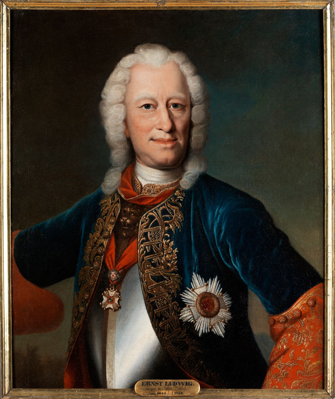 Johann Christian Fiedler, 1697 Pirna 1765 Darmstadt Hampel