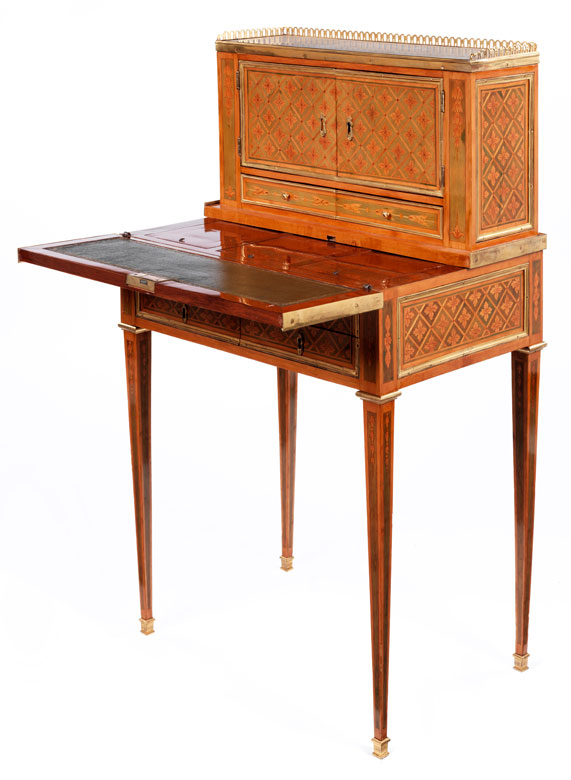 Bonheur du jour von Godefroy Dester, Meister ab 1774 Hampel