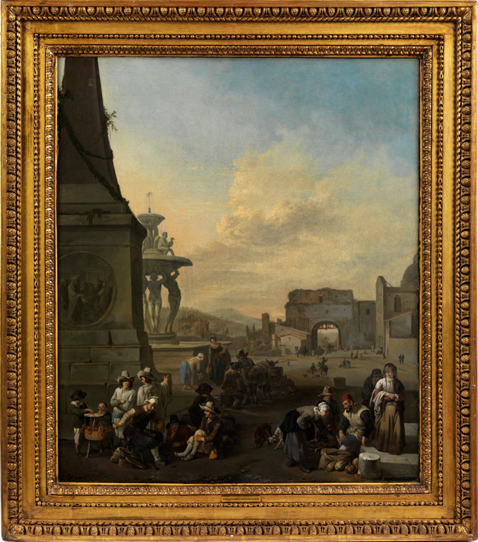 Johannes Lingelbach, 1622 Frankfurt a. M. 1674 Amsterdam Hampel