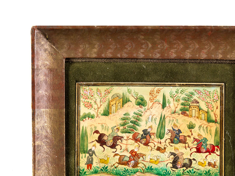 Paar Persische Miniaturen Hampel Fine Art Auctions - 