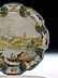 Detailabbildung:  Große Majolika-Platte von Aurelio Grue, 1699 - 1751