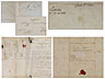 Detailabbildung:  Konvolut von Stichen und Autographen aus der Zeit der Französischen Revolution