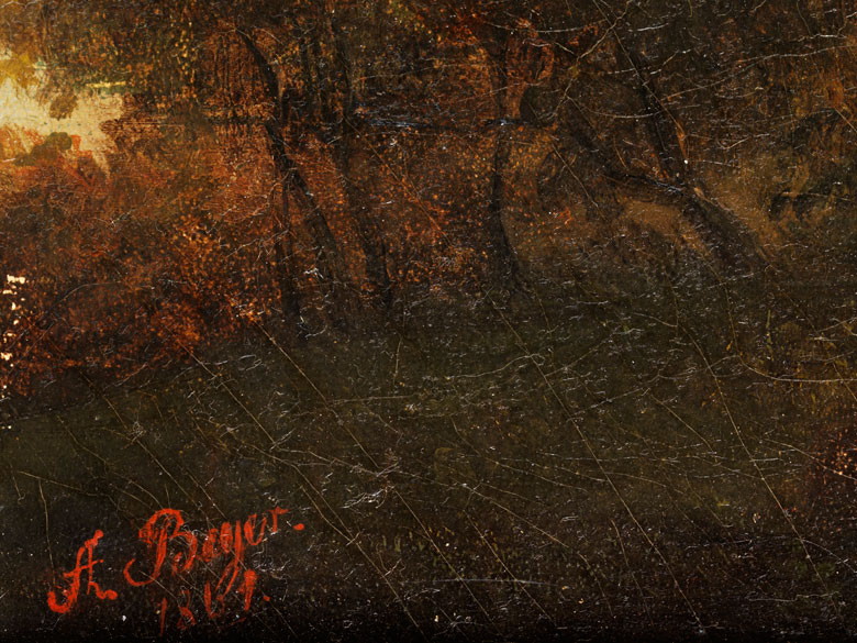 Anton Bayer, 1805 1884, zug. Hampel Kunstauktionen