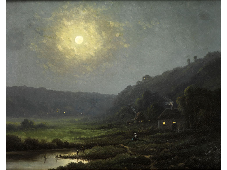 Französischer Maler des 19. Jahrhunderts Hampel Kunstauktionen