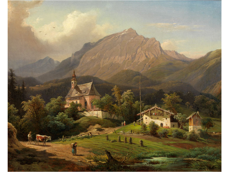 Franz Reinhold, 1816 1893 Hampel Kunstauktionen