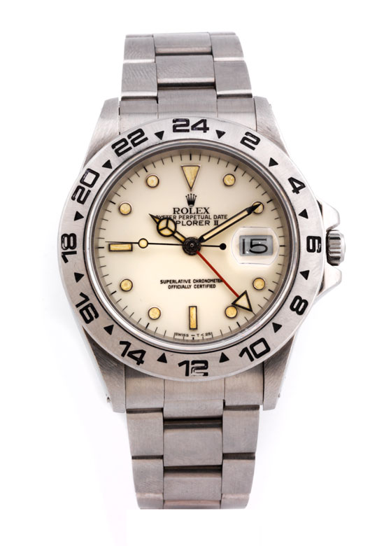 explorer ii cream dial