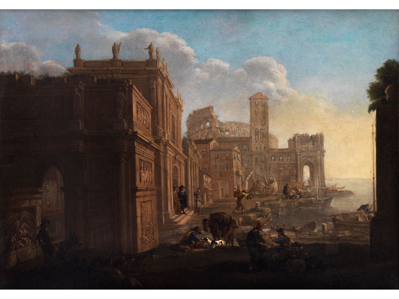 Alessandro Salucci, 1590 1655/ 60 und Jan Miel, 1599 1663 Hampel