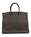 Detailabbildung: Hermès Birkin Bag 35 cm Taupe 